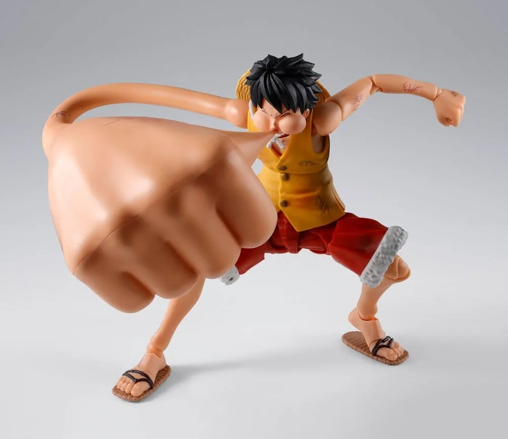 One Piece S.H. Figuarts Accessory Set Monkey D. Luffy -Marineford- "Gear Three" 17 cm